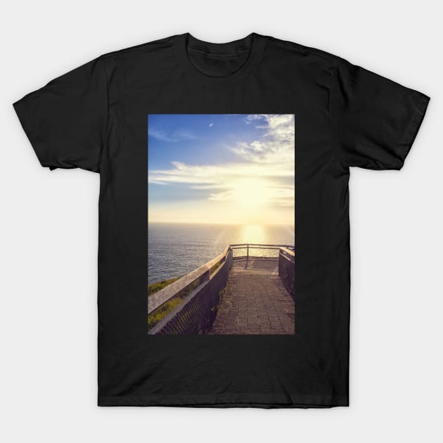 Morning Walk Byron Bay T-Shirt by MT Photography & Design